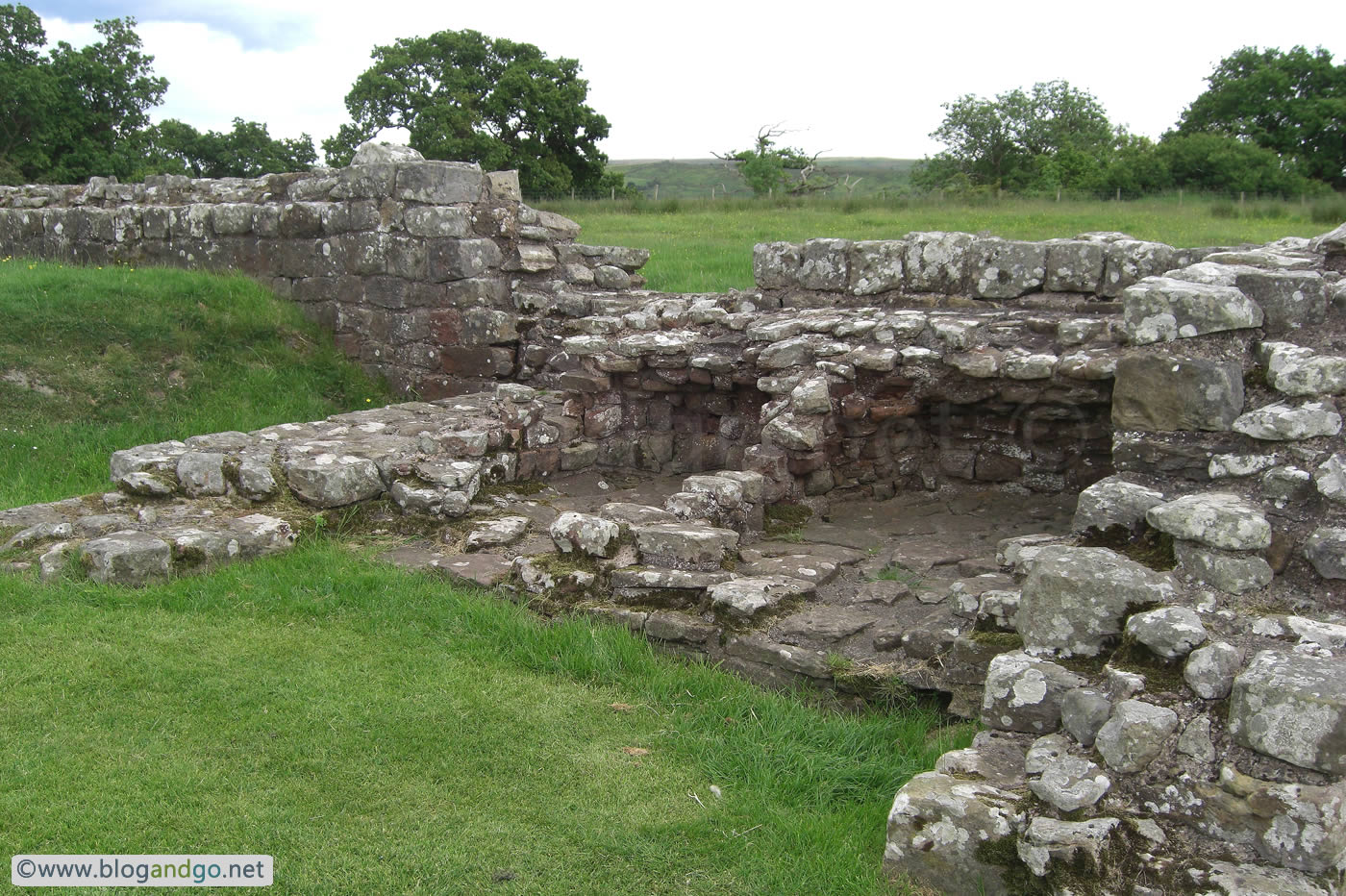 Hadrian's Wall Path - Birdoswald - South Gateway cookhouses